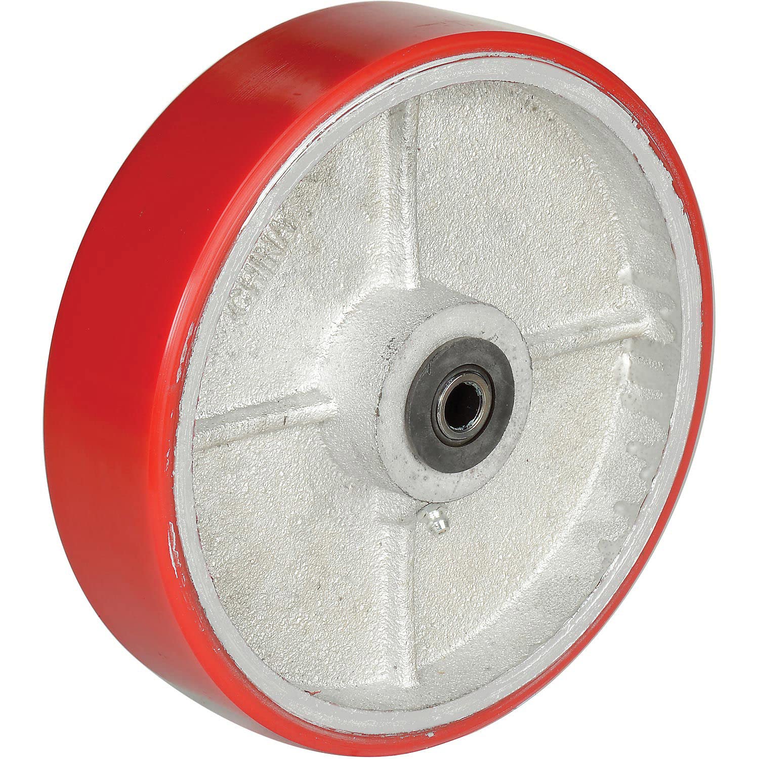 Global Industrial 8" x 2" Polyurethane Wheel by Casters, Wheels & Industrial Handling – 8"L x 2"W x 2"H, Polyurethane, Model 748735A