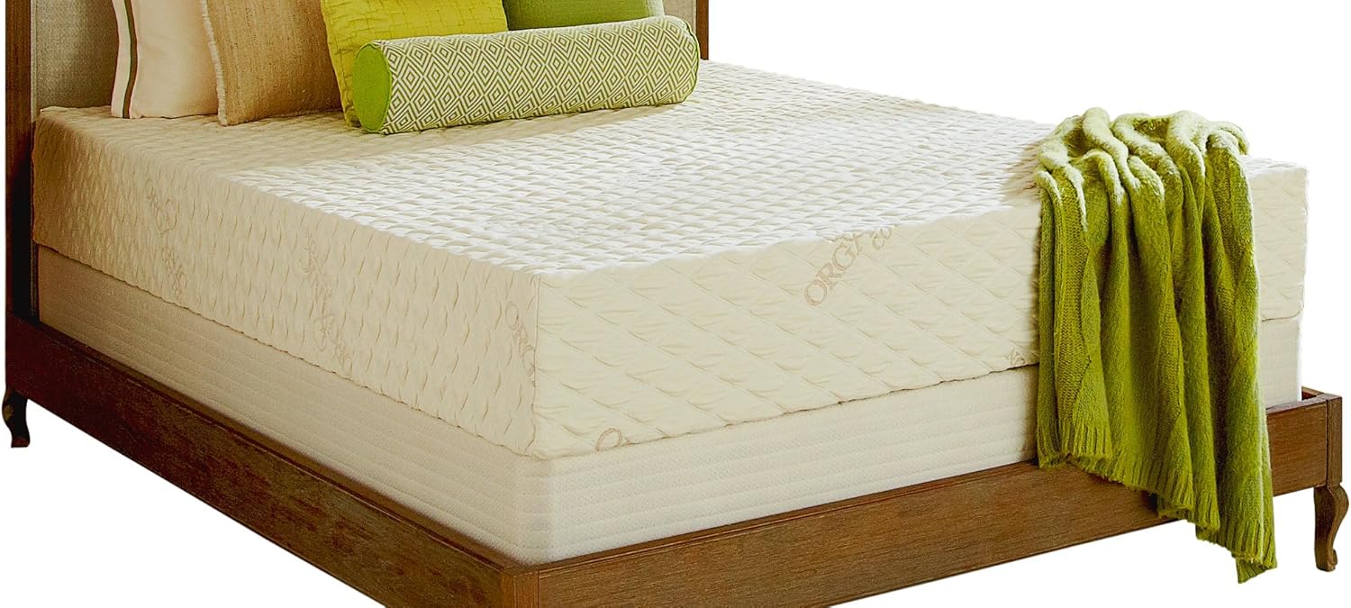 PlushBeds 8" Natural Medium Mattress 100 Natural Talalay