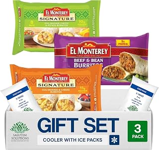 Salutem Vita – Breakfast Burrito Variety Pack, Frozen, 36 oz, Gift Set – Pack of 3