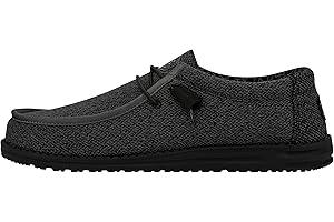 Hey Dude Wally Stretch - Comfortable, Lightweight Men's Shoes
