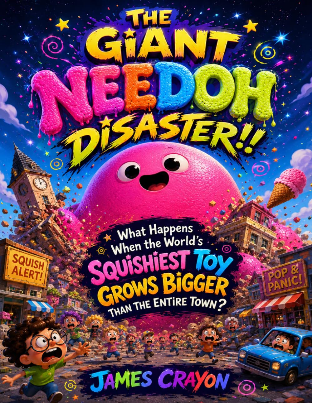 THE GIANT NEEDOH DISASTER: What Happens When the World’s Squishiest Toy Grows Bigger Than the Entire Town?