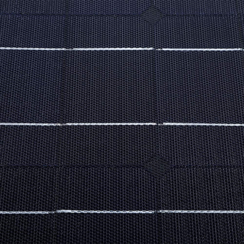 Pannello Solare Flessibile da 50 W per la Ricarica Off-grid | Costruzione leggera e durevole, alta efficienza, adatta per , barche, uso esterno