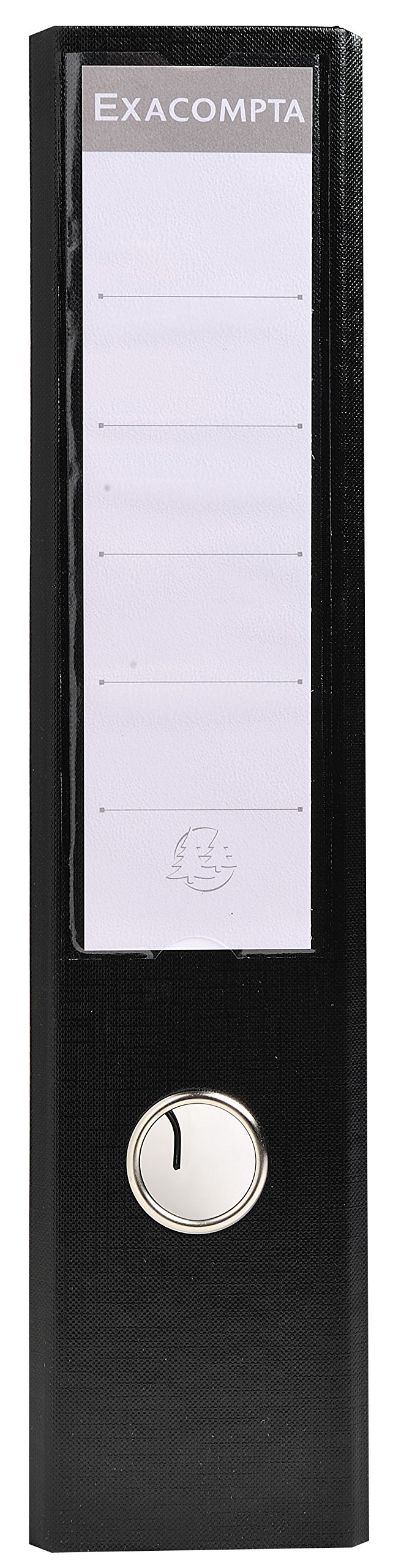 Exacompta - Ref. 58741E – Karton mit 50 Aktenordnern A4 Export – flach verpackt – Rücken 70 mm – Mechanik 75 mm – Außenmaße: 32 x 29 x 7 cm – Format A4 – Farbe: Schwarz