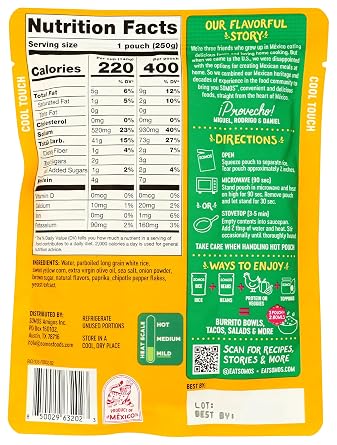 Somos, Corn White Rice Mexican, 8.8 Ounce