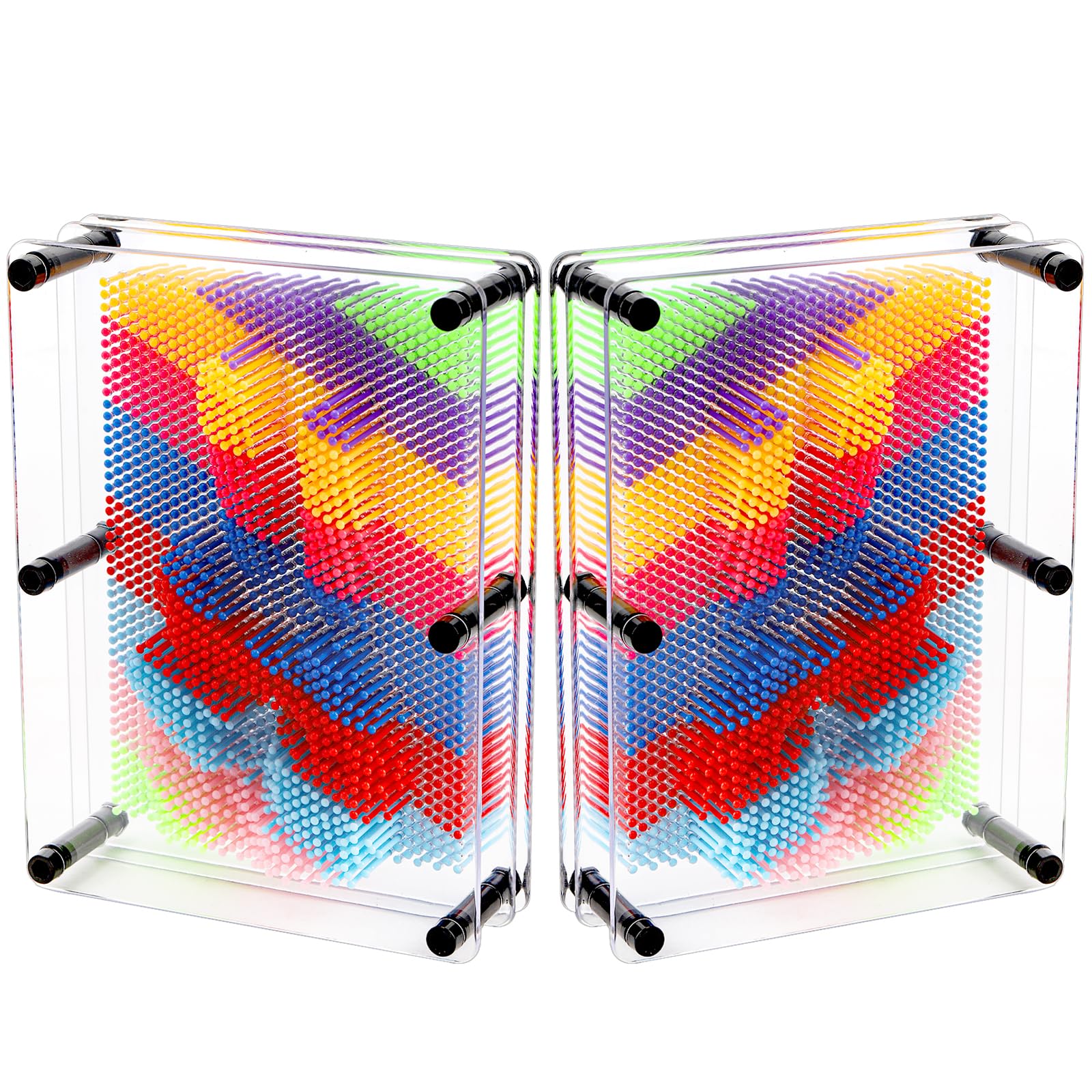 Amazon.com: Hacaroa 2 Pack 3D Pin Art Toy, 8