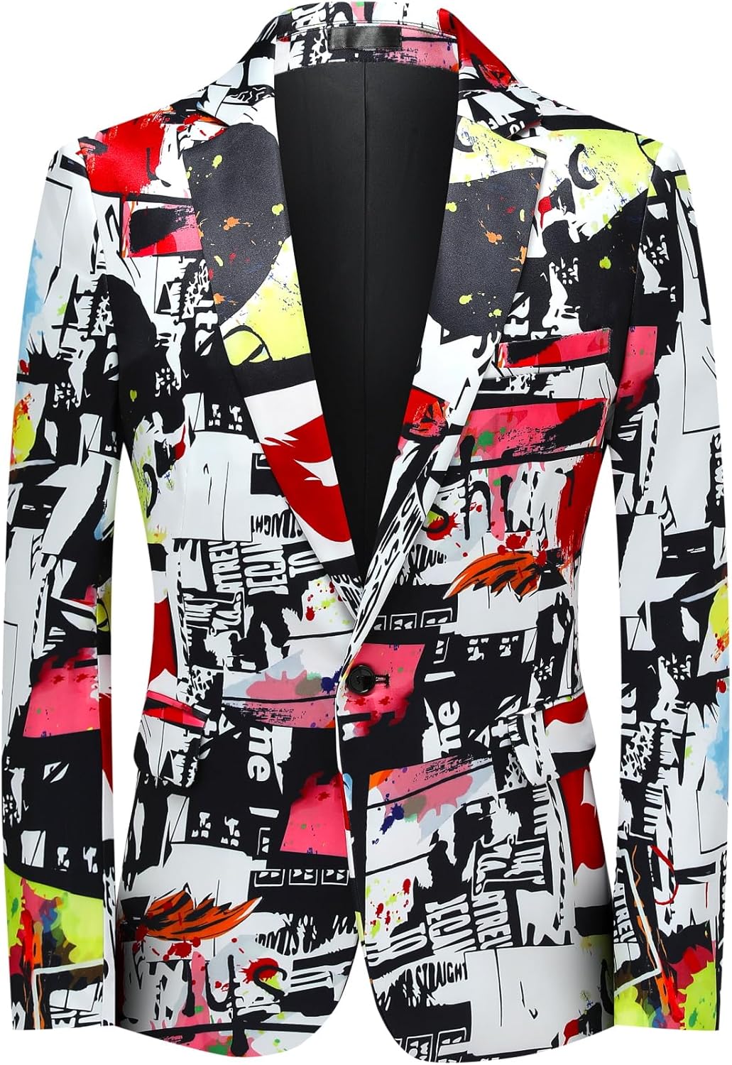 Casaco Esportivo Blazer Casual Estampado Floral Mozambique Ubuy