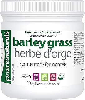 Prairie Naturals Organic fermented barley grass juice powder 150 Gram