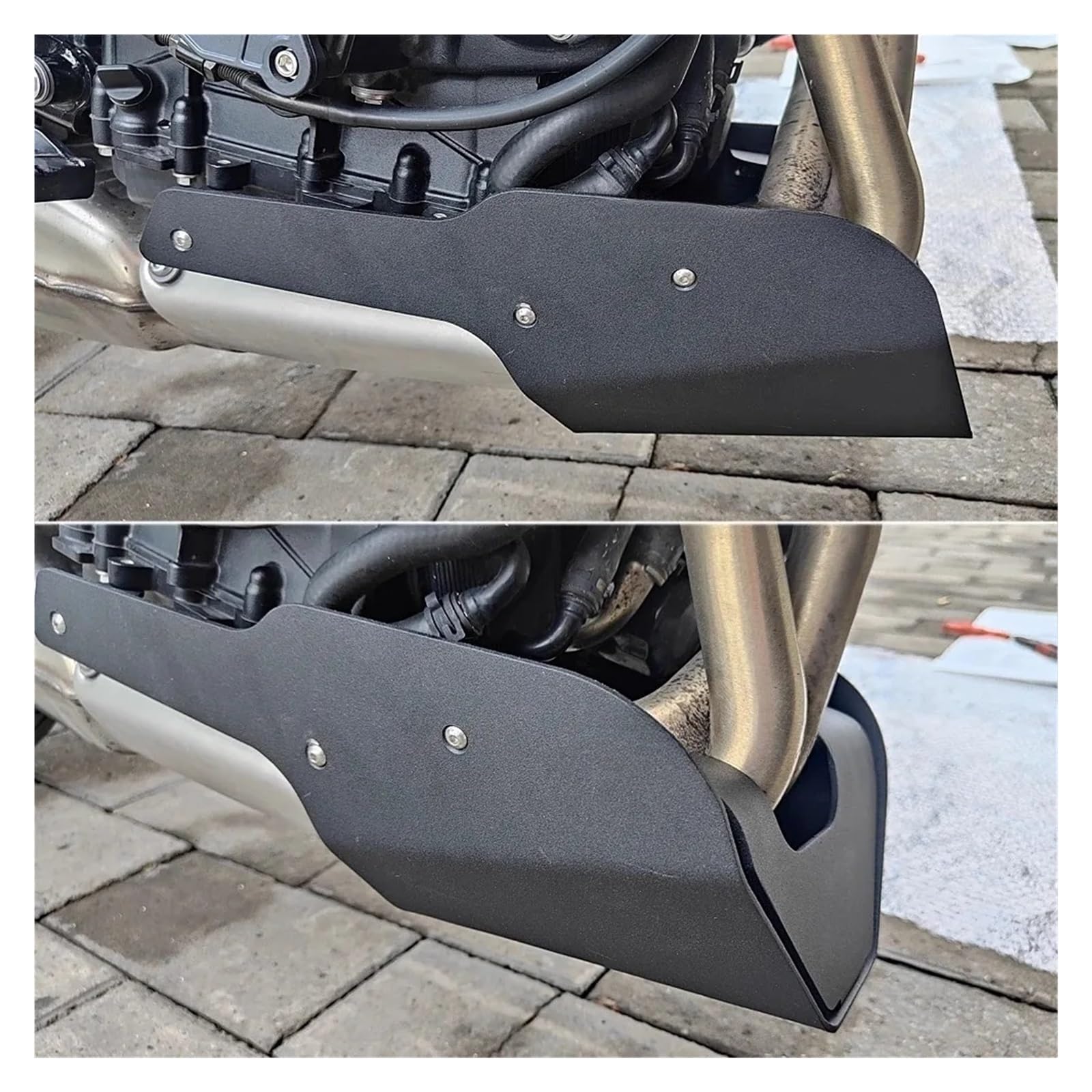 Paracoppa motore moto Per Tiger Sport 660 2022-Per Trident 2021-Protezione Del Telaio Motore Piastra Paramotore Bash Protezione Copertura Di Motociclo