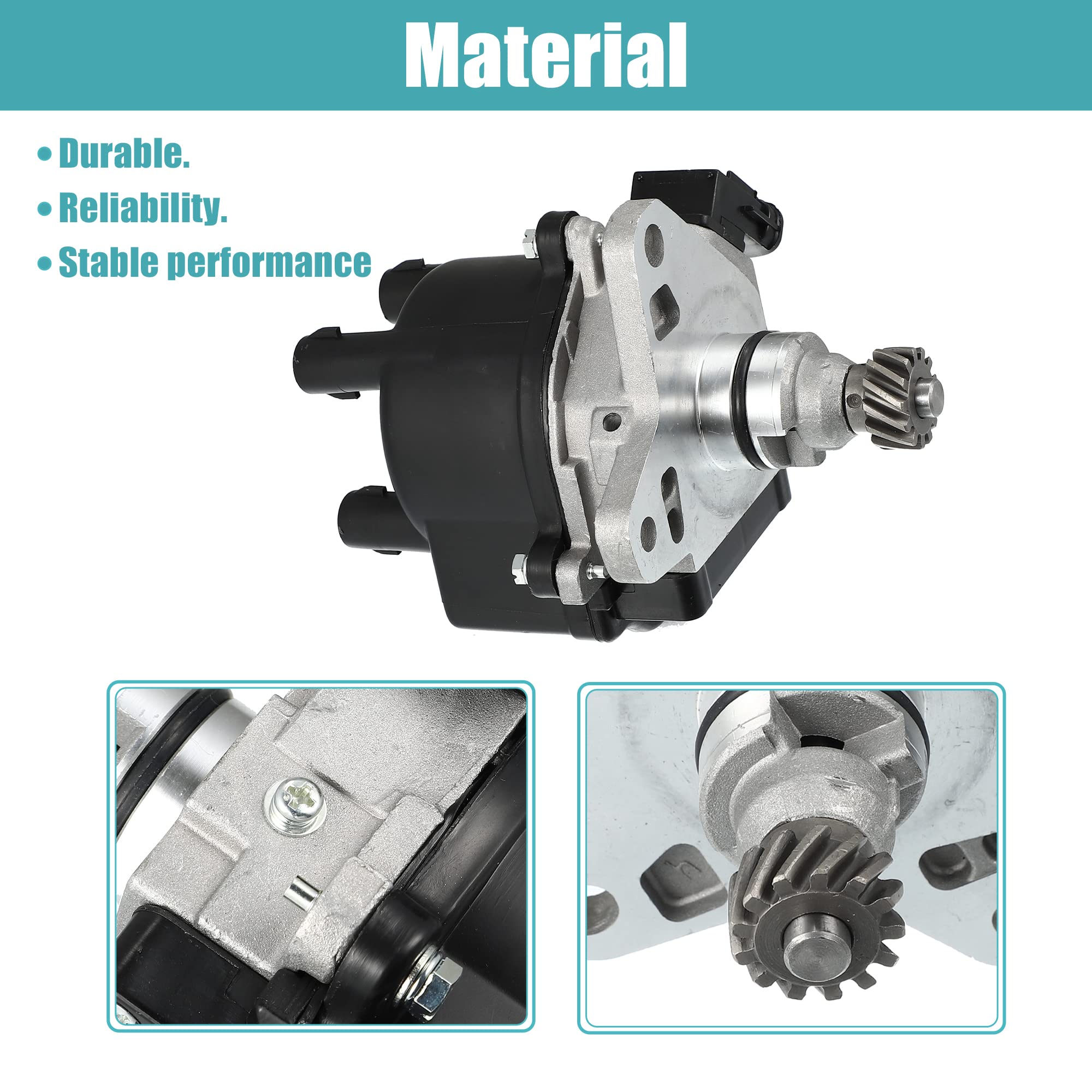 X AUTOHAUX Coche Encendido Distribuidor 1905075020 19050-75020 3177466 D9099 TY42