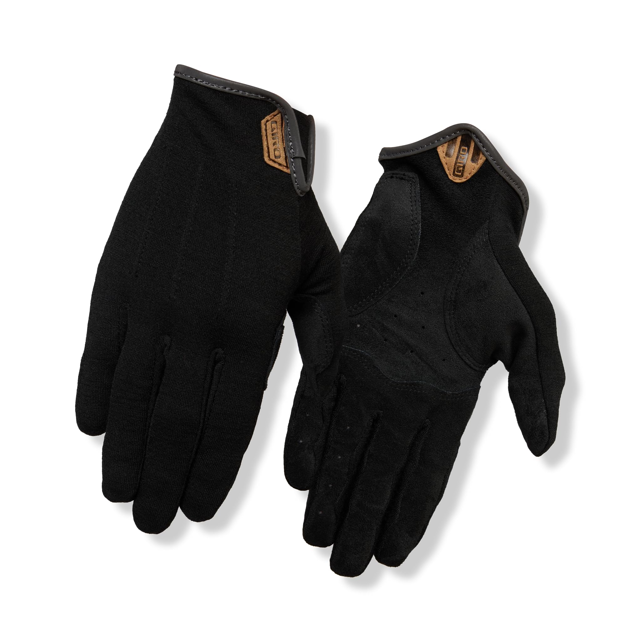 Giro D'wool MTB Guanti da Ciclismo Lunghi Nero 2026: Taglia: S (7)