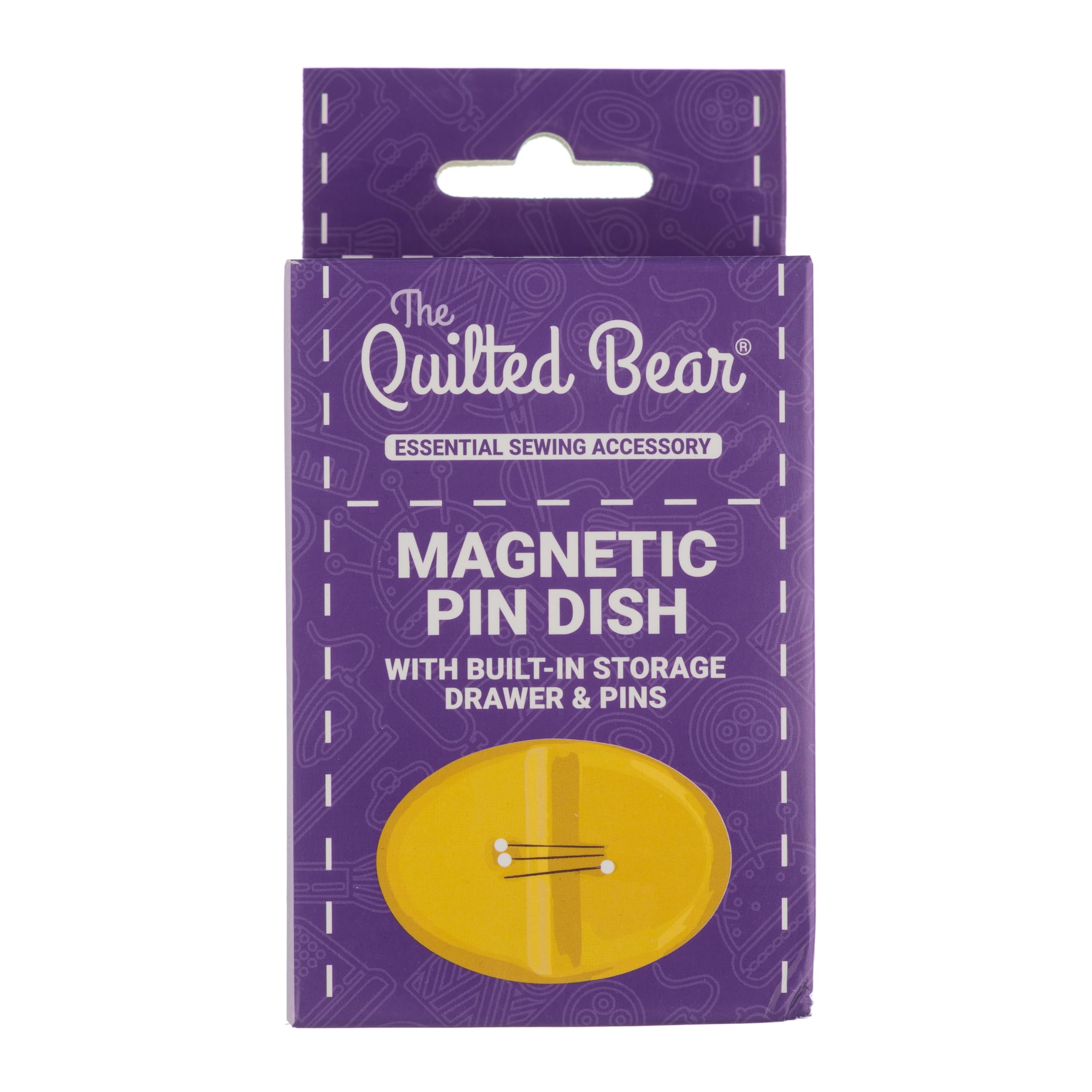 The Quilted Bear Magnetic Pin Dish