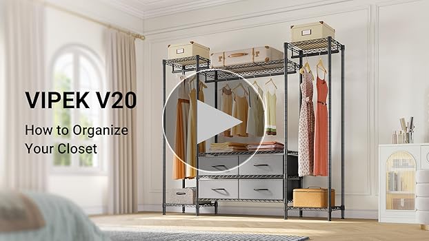 Amazon.com: VIPEK V20 Wire Garment Rack Heavy Duty Clothes Rack