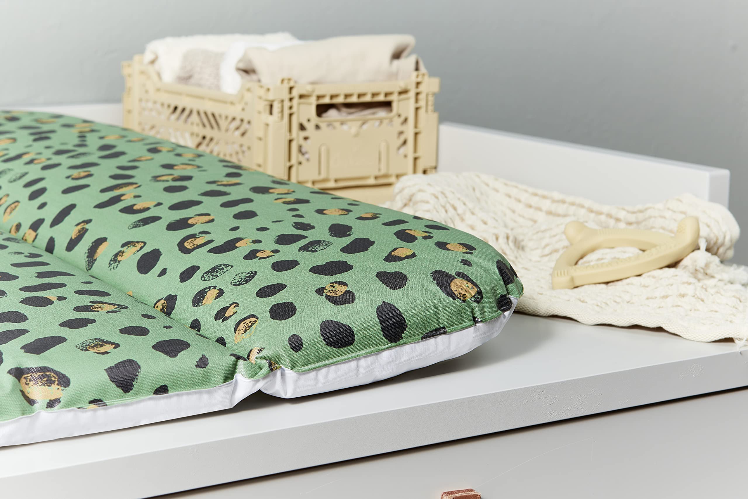 Rotho Babydesign Cojines lactancia Multi+Wide leopardo, multicolor