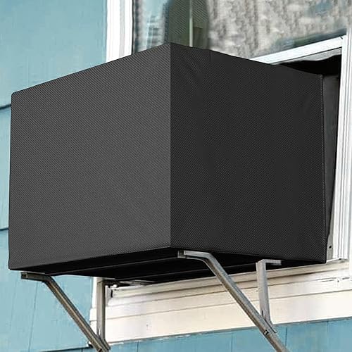 Miniatura 6 de Cubierta de aire acondicionado para ventana al aire libre, resistente a la intemperie, cubierta de aire acondicionado en forma de U compatible con
