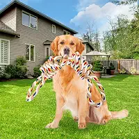 Brinquedos de corda para cães resistentes para mastigadores agressivos, brinquedos resistentes para cães grandes, médios e pequenos