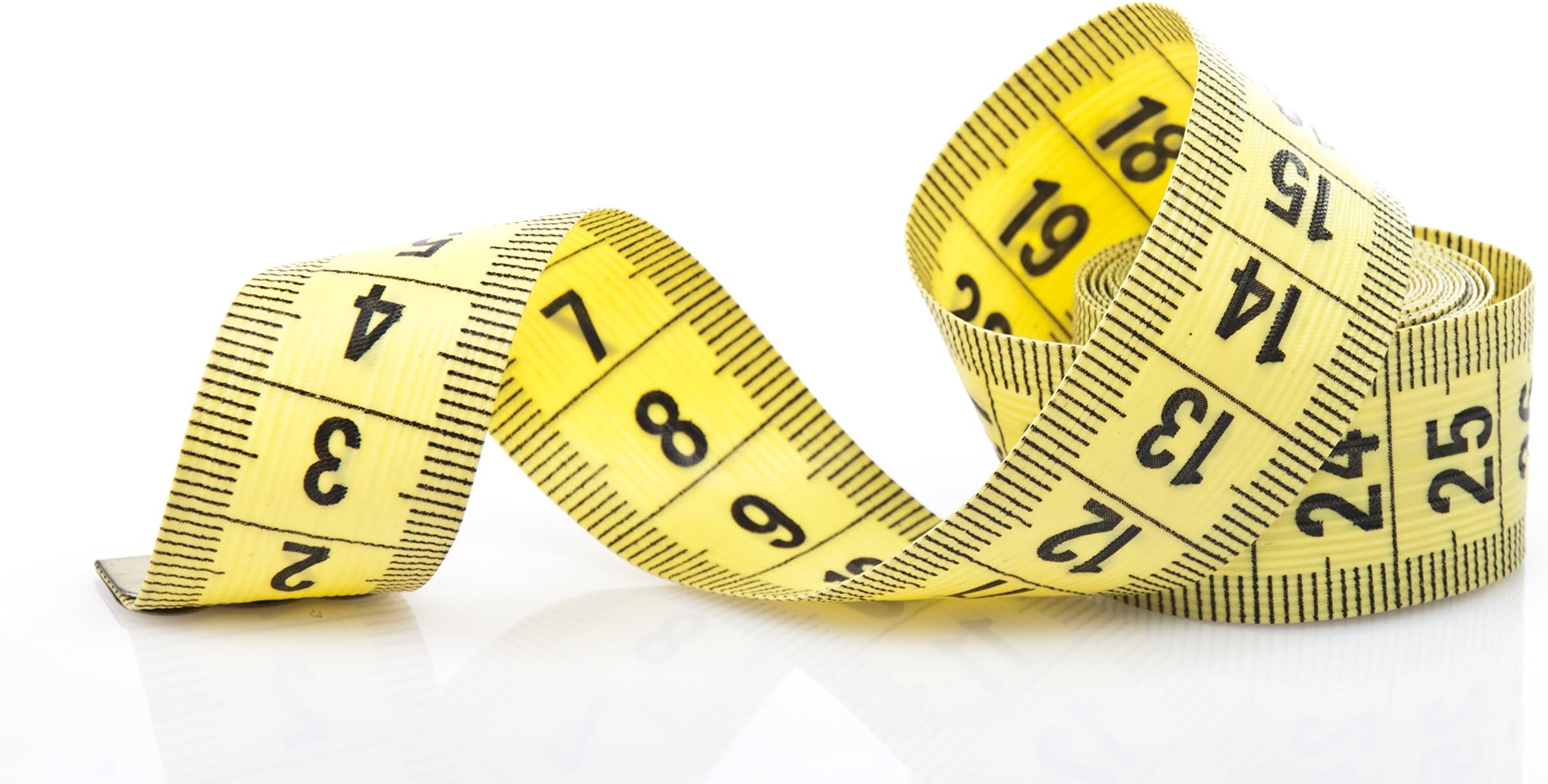 Essentials Couture Metric & Imperial Tape Measure - Yellow