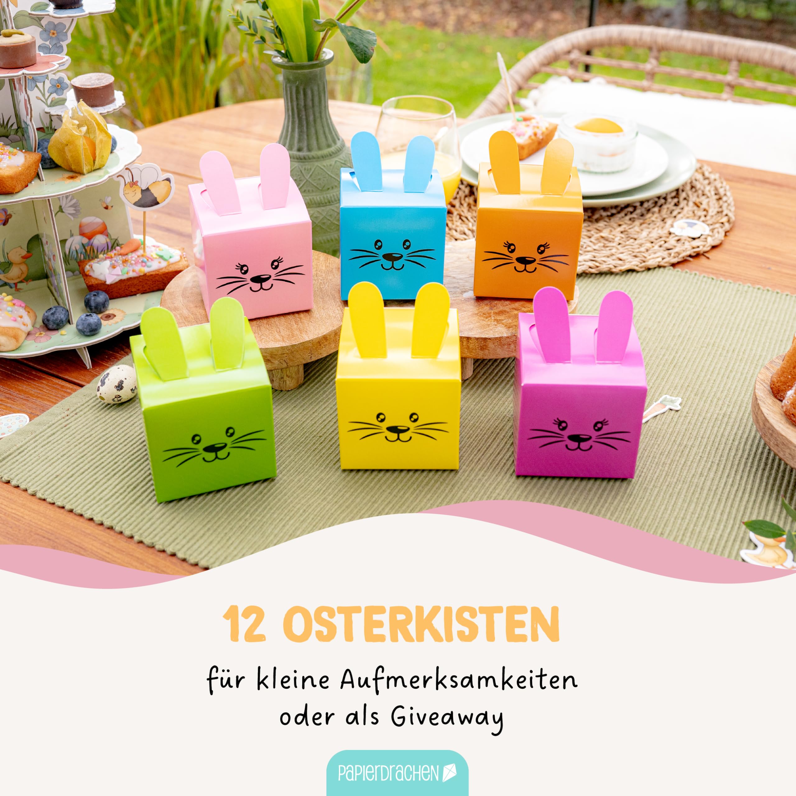 Osterhasen-Gutscheinkarten – 50 Stück, 5,1x8,9 Cm, Für Ostereiersuche & Geschenke