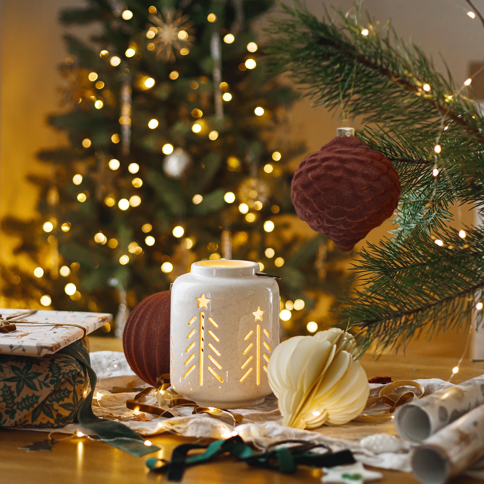 25 stück kunstoff samt Dunkle Braun weihnachtskugeln Dark braun 6cm 8cm für Weihnachtsbaum christbaumkugeln Weihnachten deko Tish