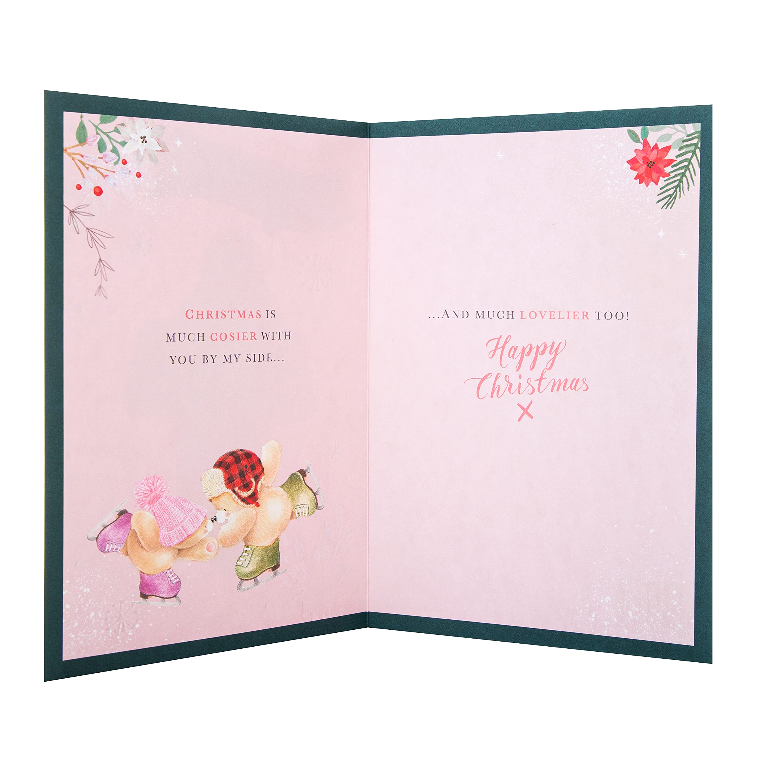 Hallmark, collezione Forever Friends, biglietto di natale, dimensioni medie Forever Friends