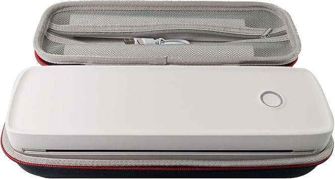 IOOIOO carrying case with handle for portable printers A80 A81 of aixiqee, GUTHERREN, minzhi, supvan, portable printers