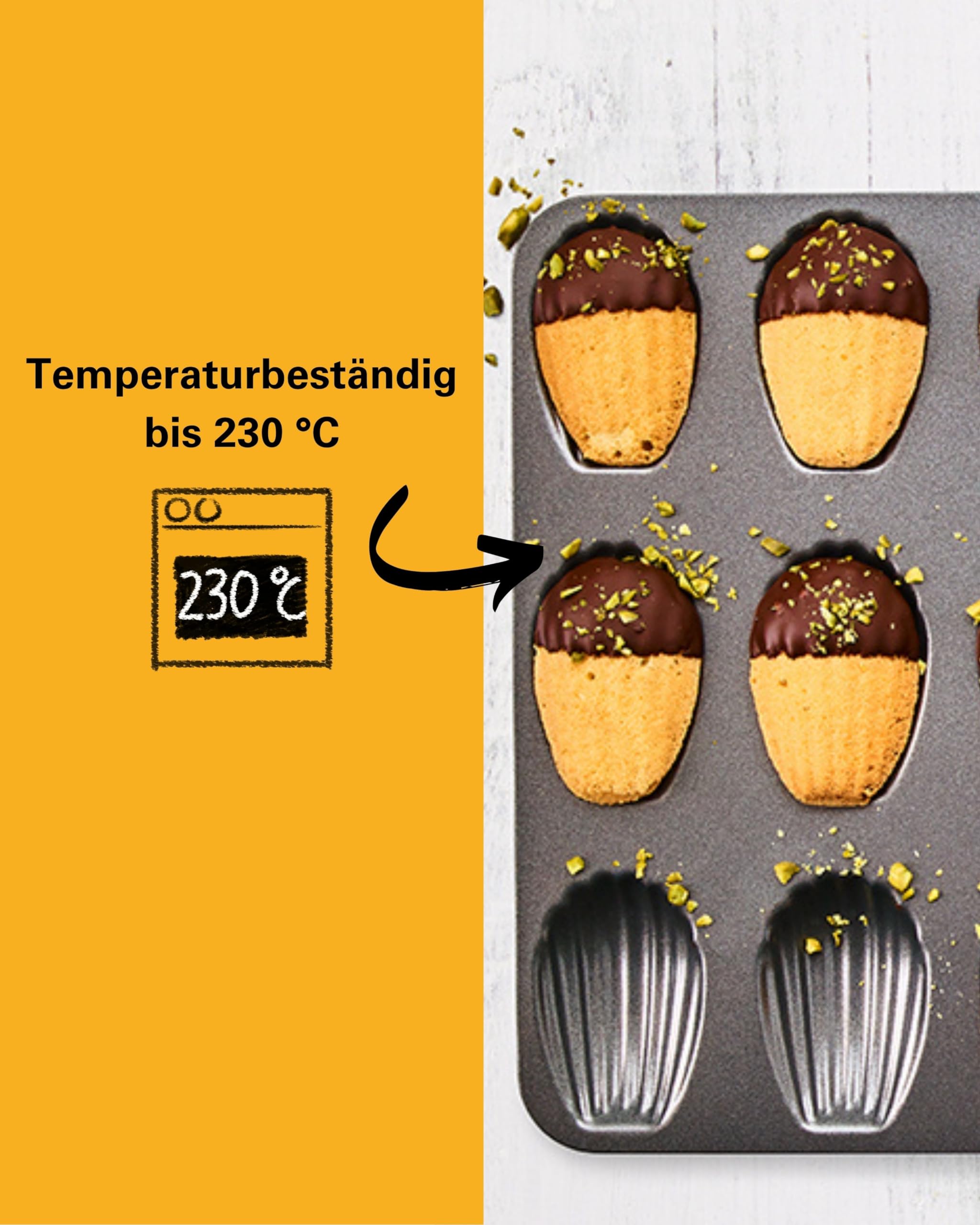 Stampo Per Ciambelle Birkmann Novel In Alluminio - Antiaderente, Include Ricetta! - Foto 12