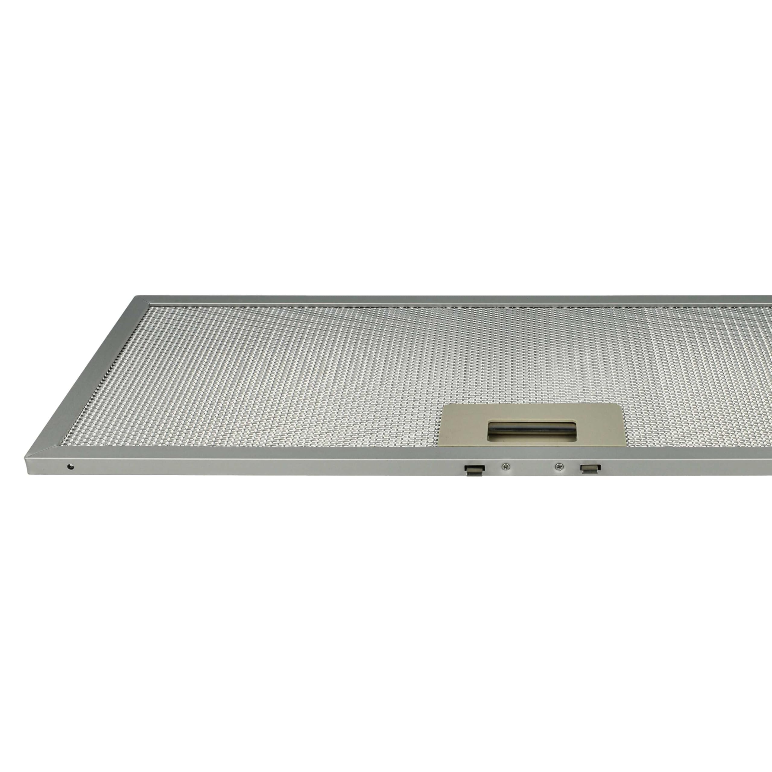 vhbw 2x Filter Metallfettfilter Ersatz für Bauknecht 481248058314 für Dunstabzugshaube - 45,9 x 17,7 x 0,85 cm, Metall