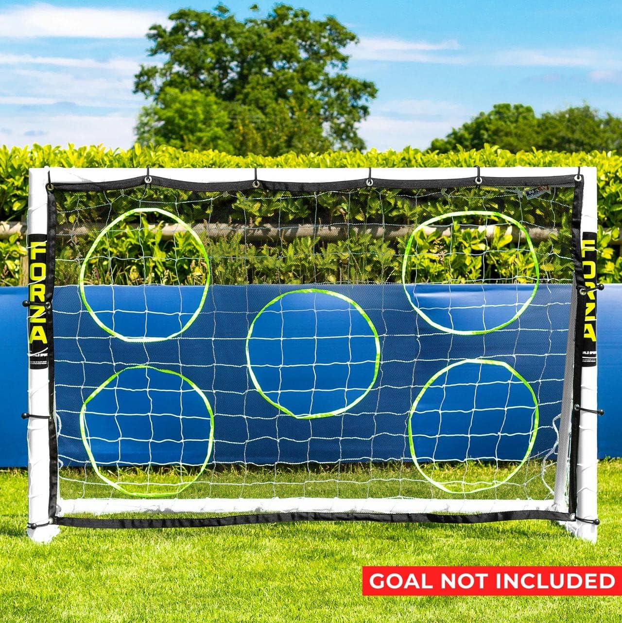 FORZA Soccer Target Sheets | Improve Your Accuracy with Our Premium Target Nets - Available in 9 Sizes (Goal Not Included)