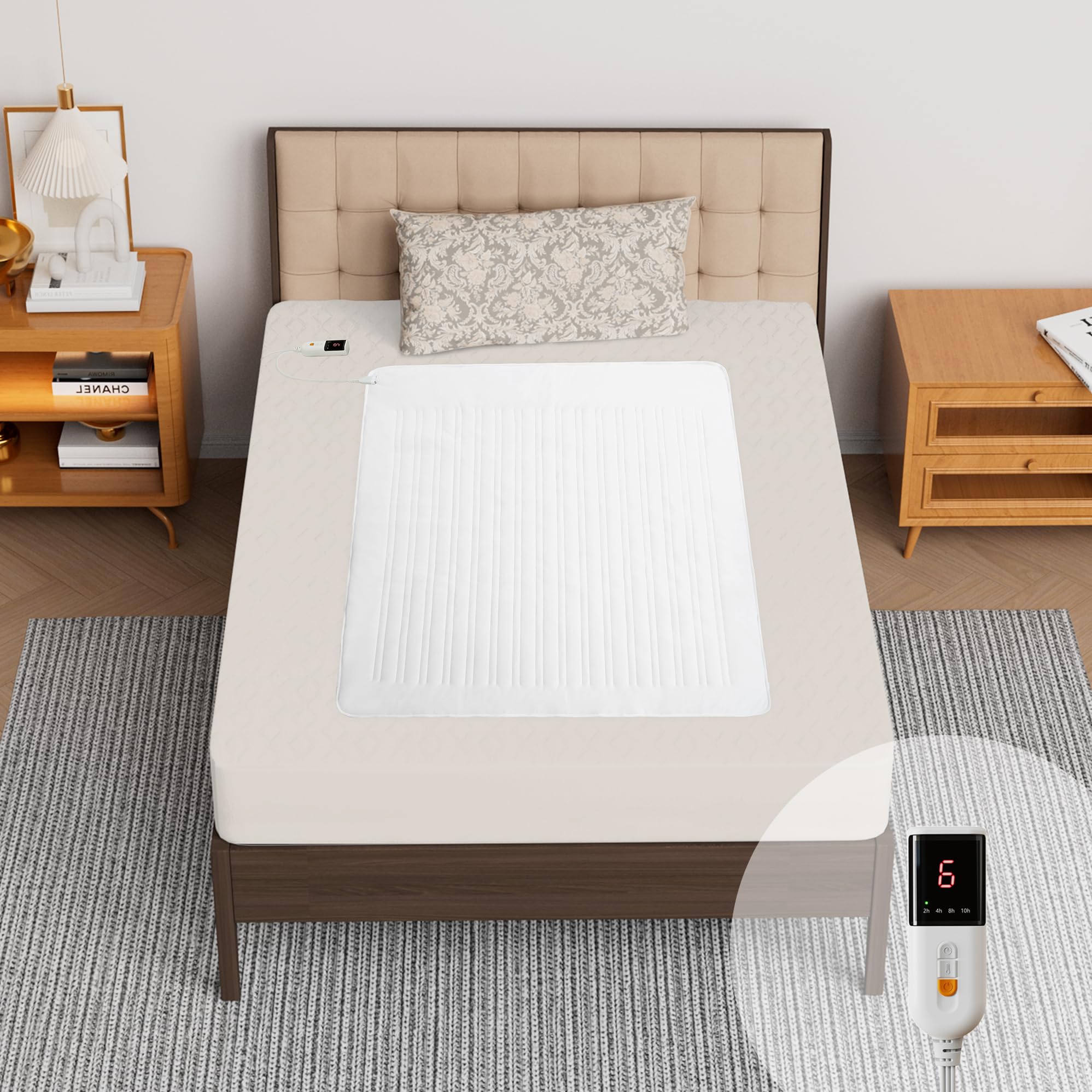 Texciting Heated Mattress Pad Mini Twin