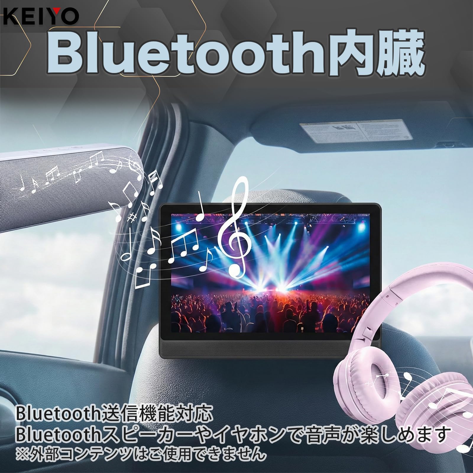 Amazon.co.jp: KEIYO APPスマートリアモニター (タッチパネルAN-M032