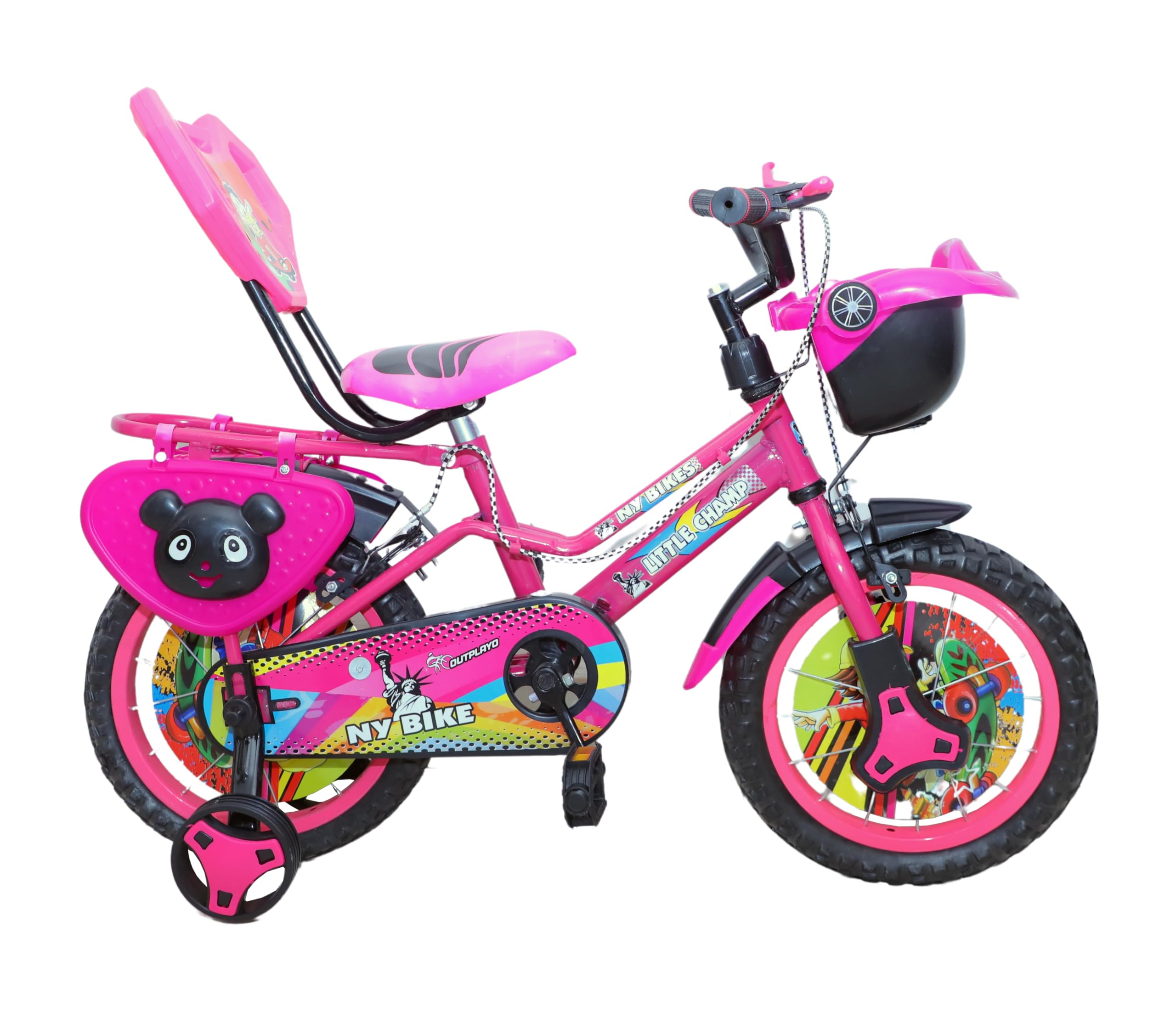 See full amazon price history chart for Outplayo Kids Bicycle for 3 to 5 Years Age Group with Training Wheels, 14-inch Wheels, Steel Rims Tubeless Tyres Double Sitting Carrier Suitable for Children Between 2.8 to 4.2 feet Tall (Pink) Outplayo Kids Bicycle for 3 to 5 Years Age Group with Training Wheels, 14-inch Wheels, Steel Rims Tubeless Tyres Double Sitting Carrier Suitable for Children Between 2.8 to 4.2 feet Tall (Pink) (B0D847YWGC) Amazon Price History, Amazon Price Tracker