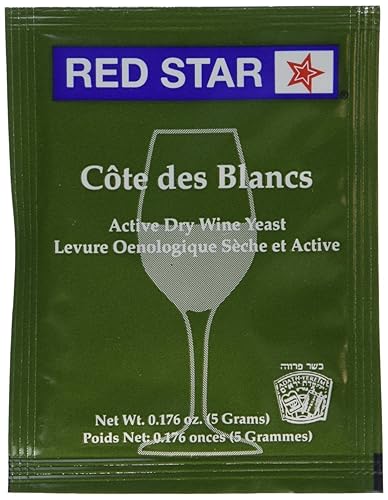 Cote des blancs – Levadura de vino 10 paquetes