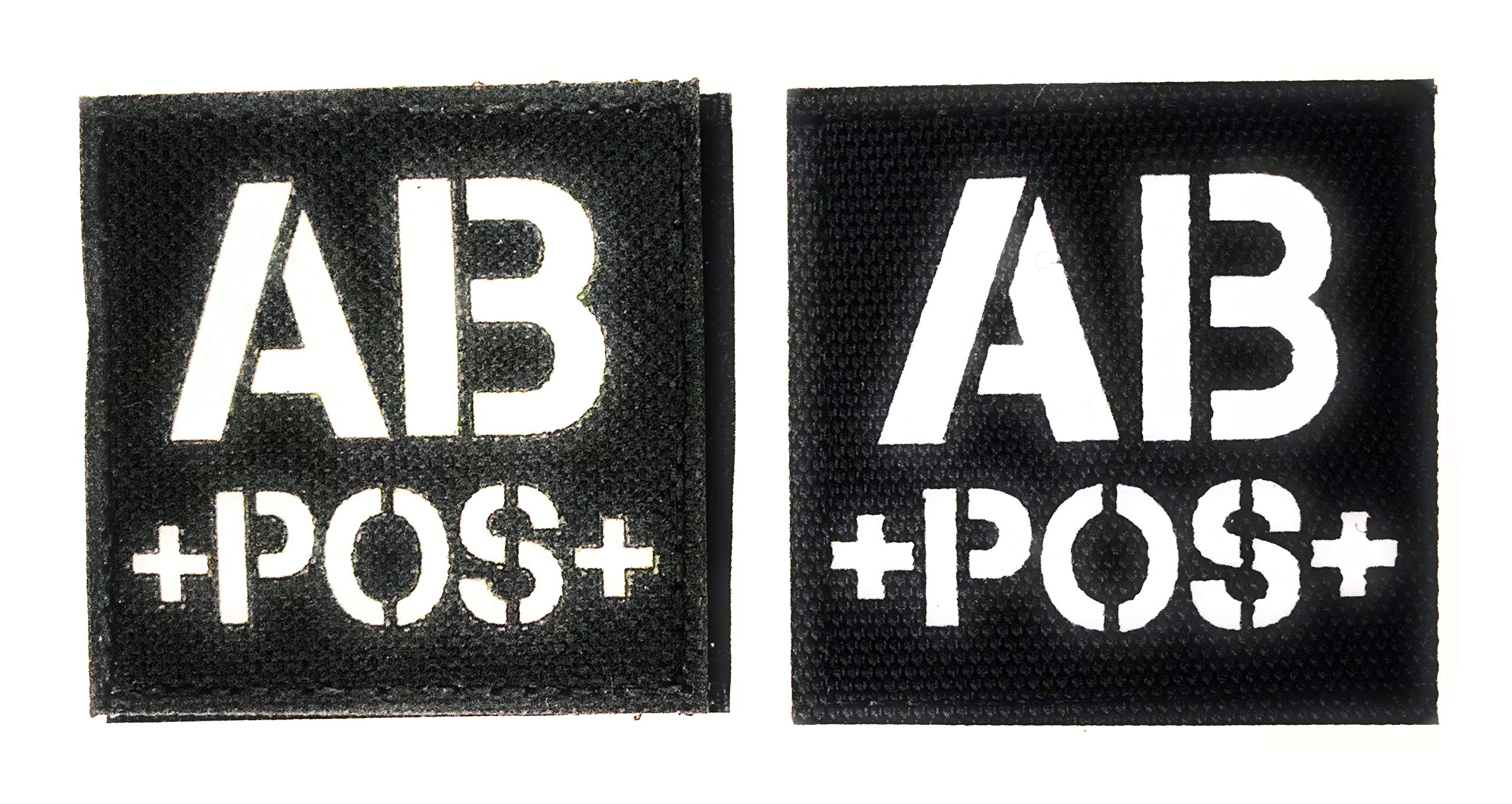 Amazon | 【TERA】 血液型 パッチ ワッペン ベルクロ 血液 夜光