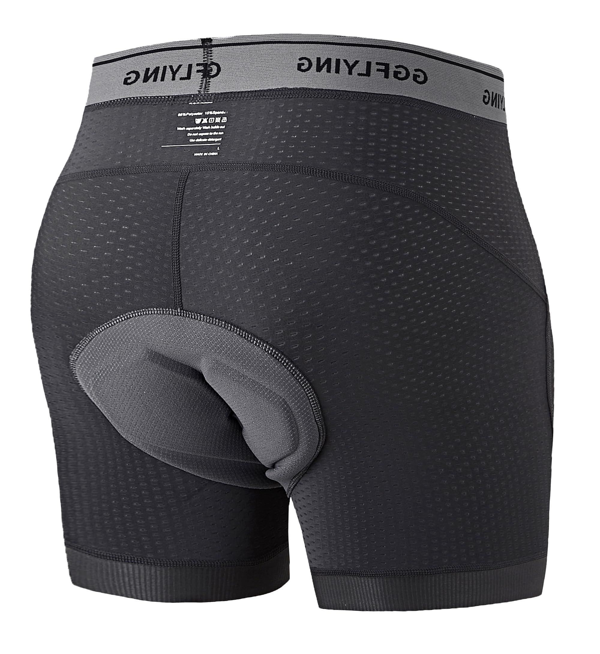 GGFLYING Fahrradhose Herren 6D Gepolstert Radlerhose Radhose Kurz Radunterhose Fahrrad Unterhosen Fahrradunterhose Atmungsaktiv