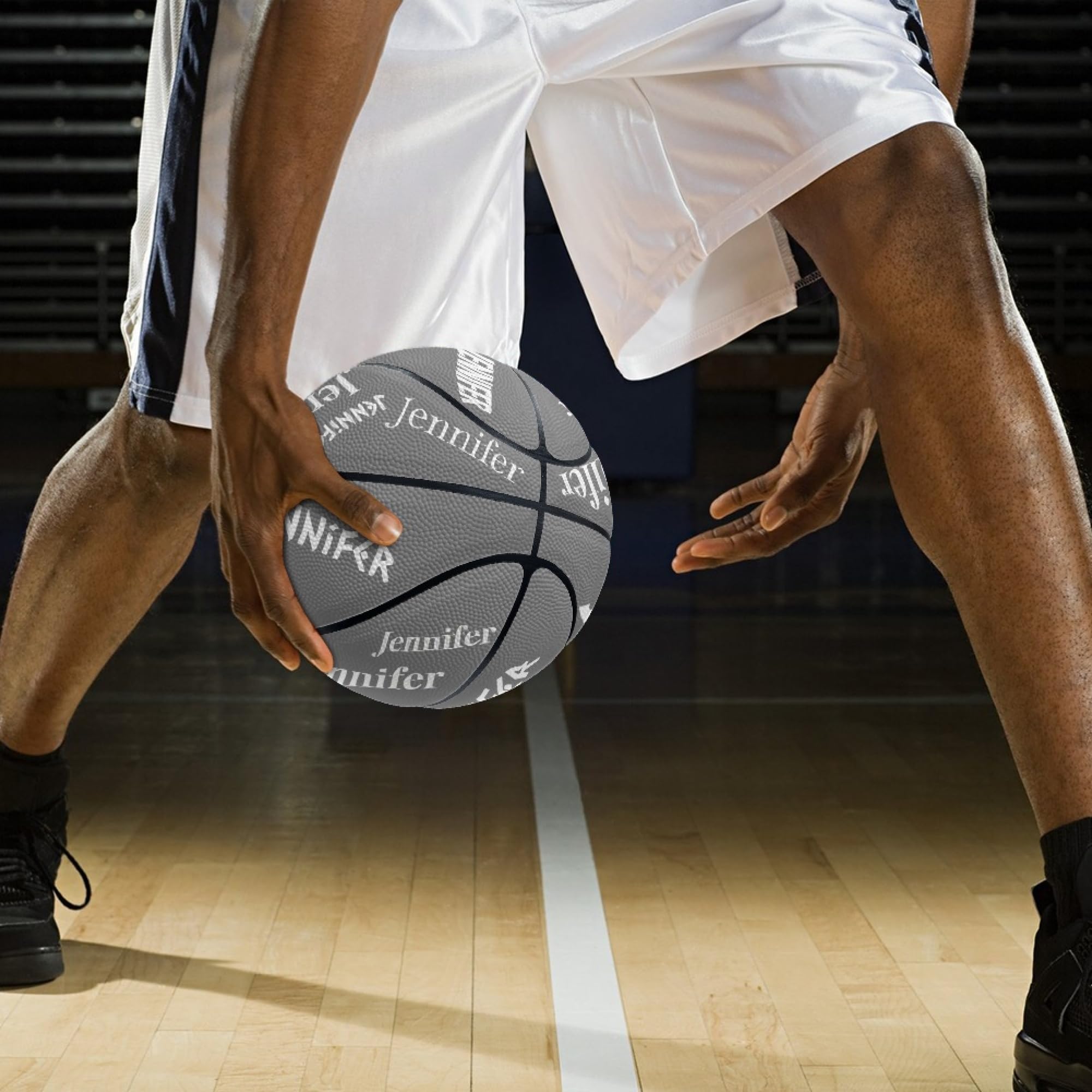 Baloncesto personalizado con nombre, todo el nombre impreso Regalo deportivo personalizado Tamaño 7 (29.5")/Tamaño 5 (27.5"),Regalo de baloncesto personalizado,Regalo de cumpleaños,Regalos de equipo
