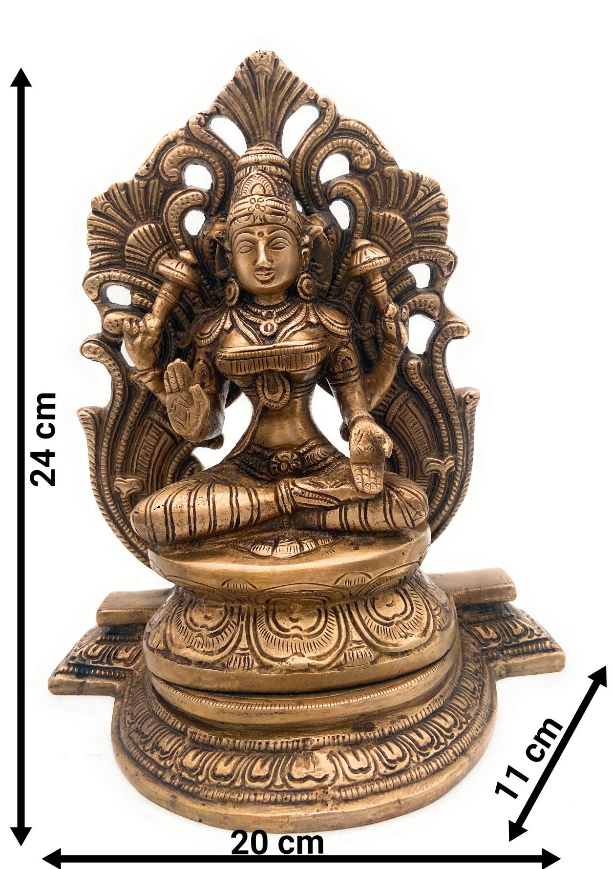 Buy Bhunes Brass Saraswati Idol Brass Saraswati Statue Goddess