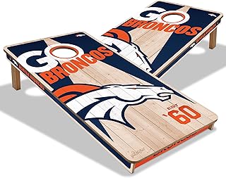 YouTheFan NFL 2’ x 4’ Professional Wood Cornhole Game