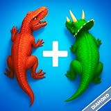 Super Dino World: Merge Transformation - Diamond