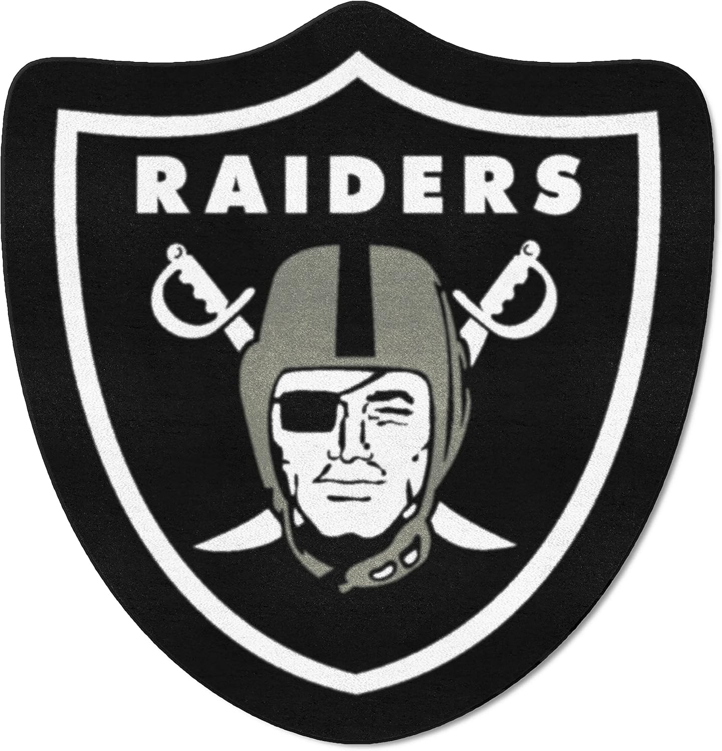 NFL - Las Vegas Raiders Mascot Rug, Team Color (20982), 3' x 4'