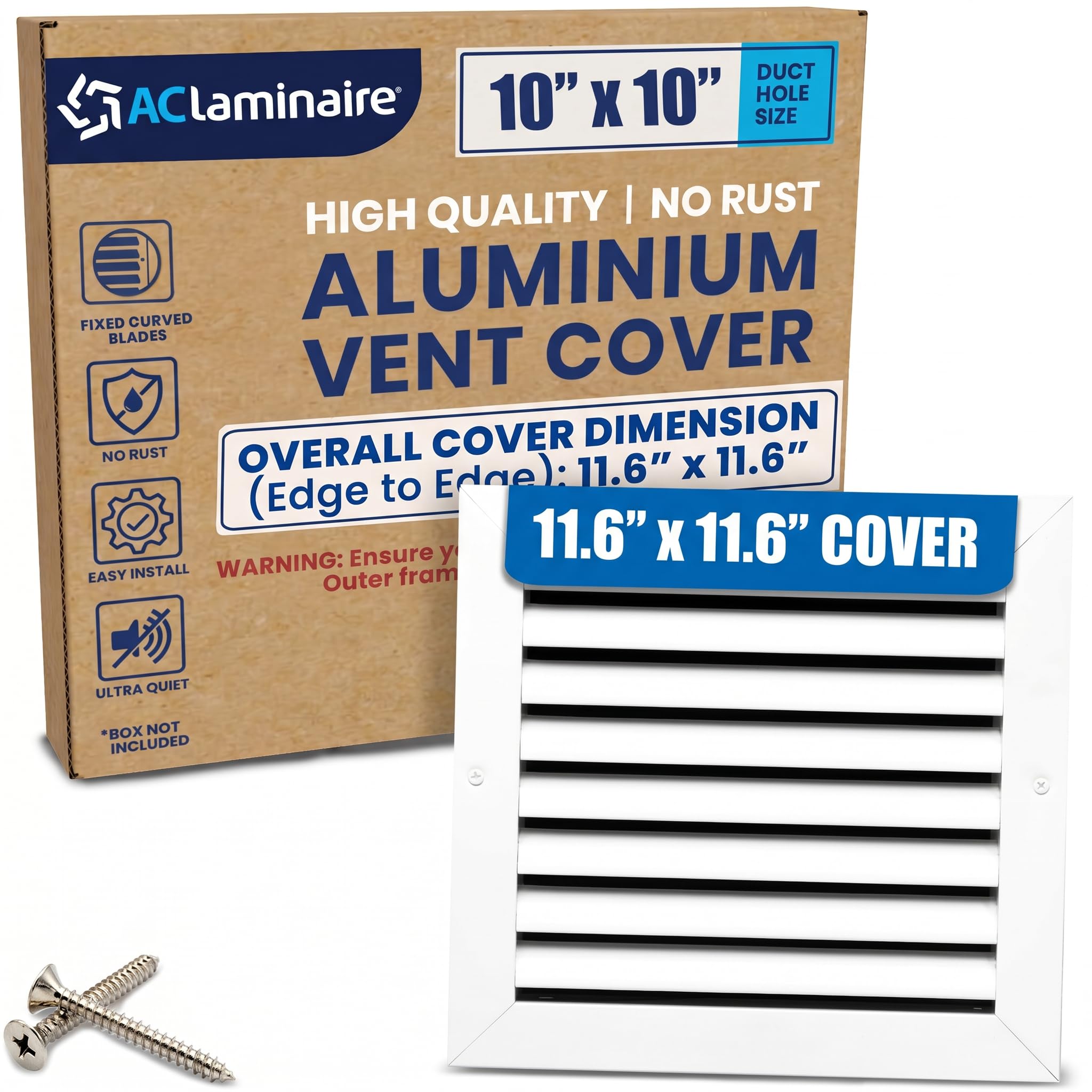 ACLAMINAIRE 10x10 Return Vent Cover
