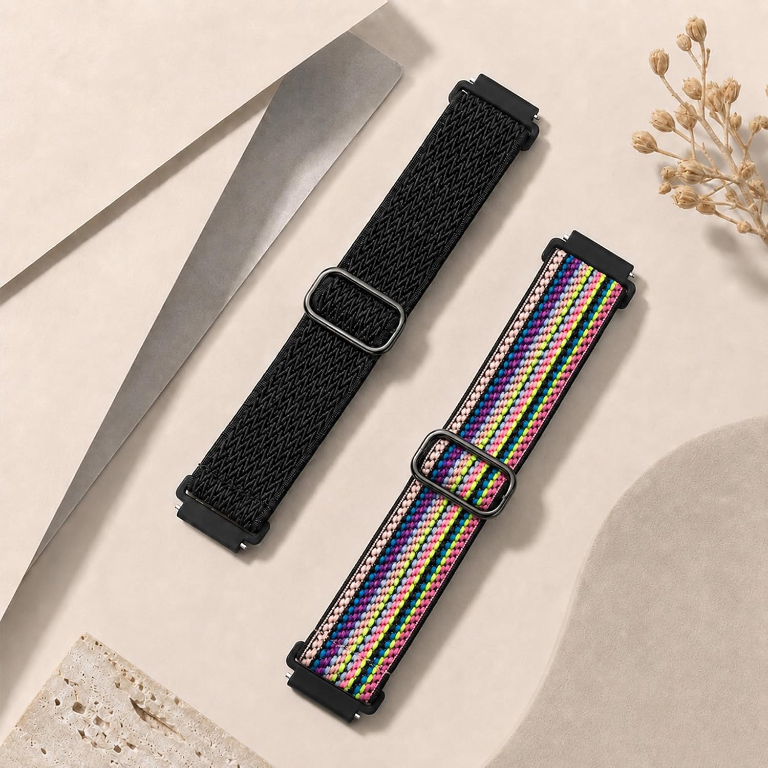 20mm Elastic Watch Bands for Garmin Forerunner 55/70/170/165/645/245/570 image 5