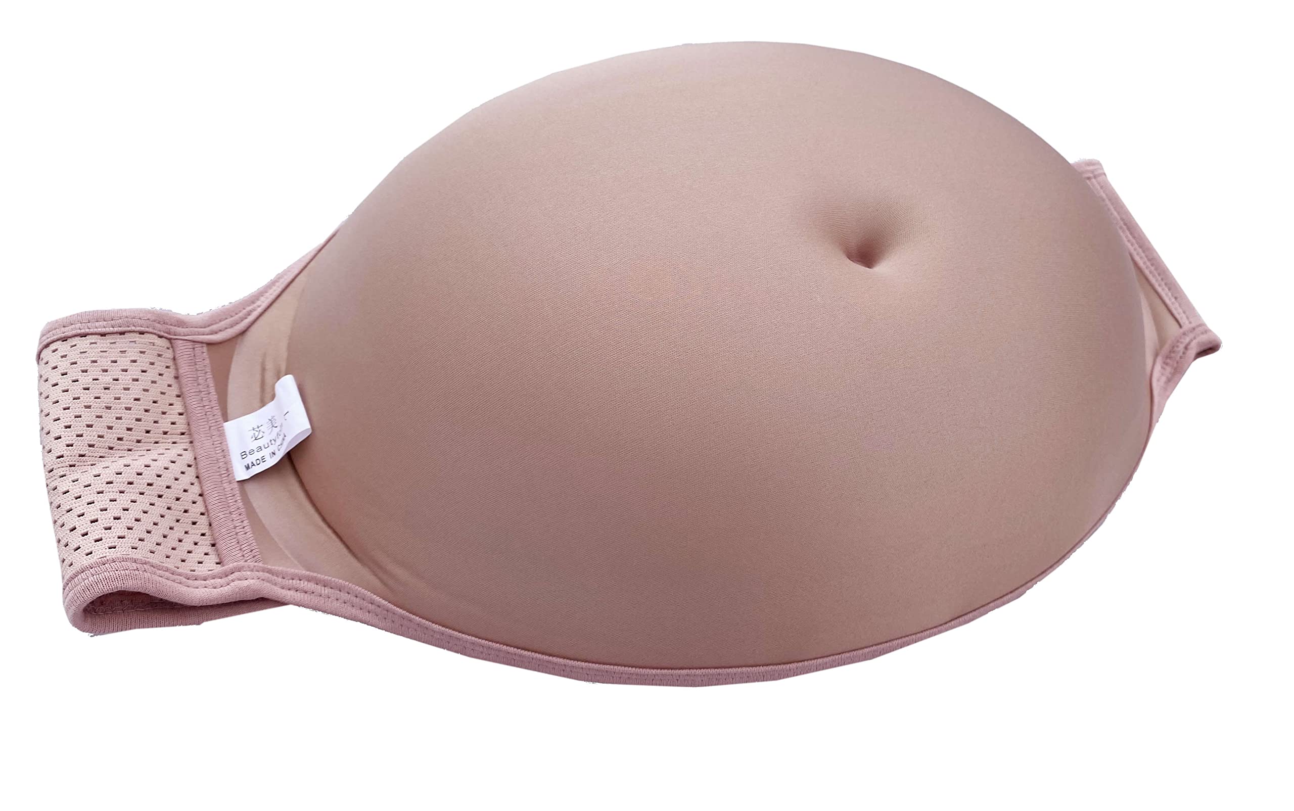 BIMEI Fake Pregnant Woman Belly Sponge Pregnant Belly Cosplay Belly Halloween Party Christmas Party (2-4mo)