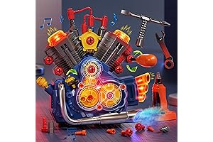 Engine Building Kit – Educational Toy Mechanic Set for Kids
