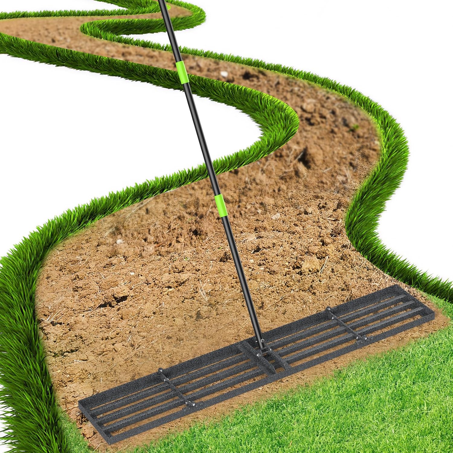 Lawn Leveling Rake 48x10 Inch