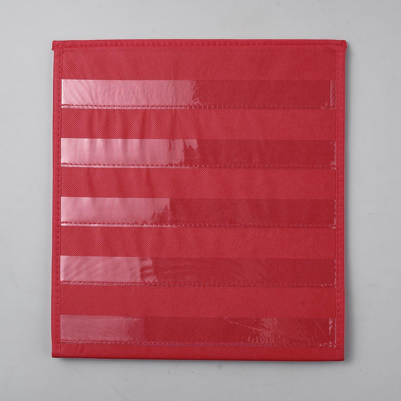 Support d'affichage de marque-pages rouge de bureau pour cartes