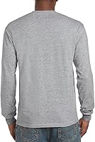 Vista 2 de Gildan Ultra Cotton - Camiseta de manga larga para adultos, de algodón, estilo G2400, paquete múltiple