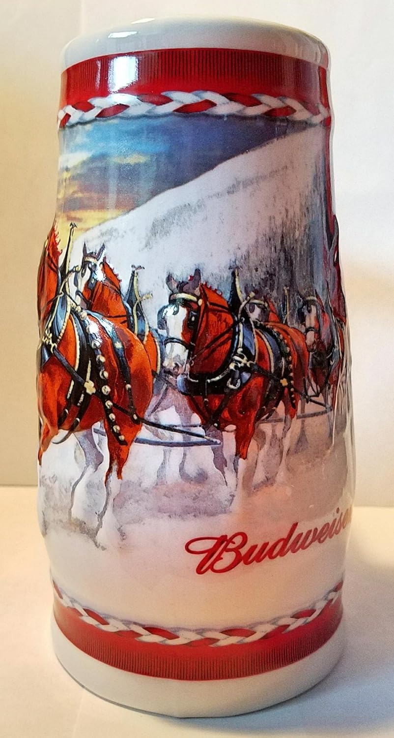 Budweiser Holiday Steins Collectable Holiday Stein Series (Year 2010)