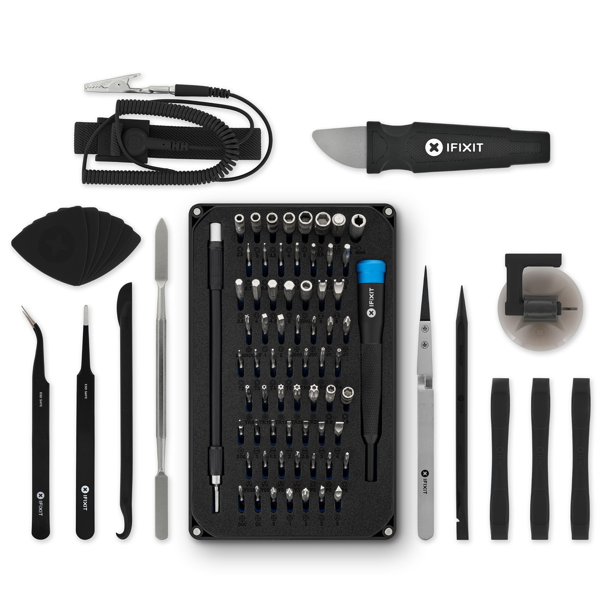 iFixit PRO Tech Toolkit (Edizione Nera) - Set di Attrezzi con