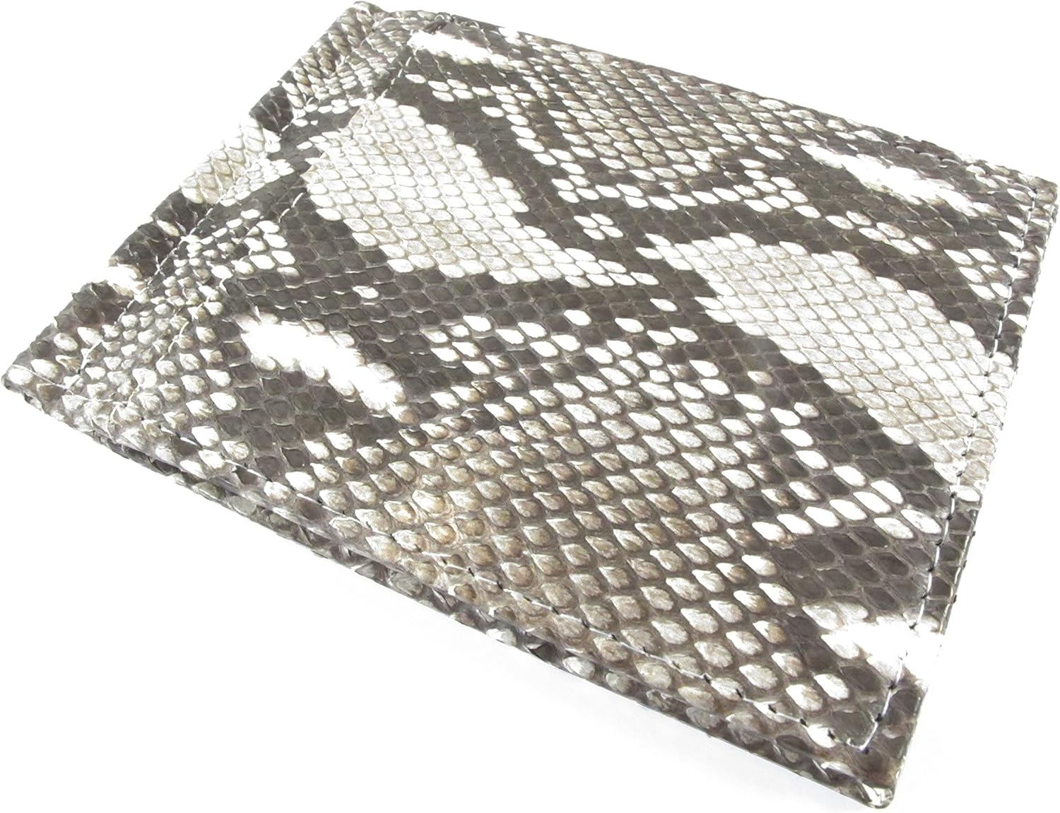 Amazon.com: Pelgio Genuine Python Snake Skin Leather Money Clip Slim ...
