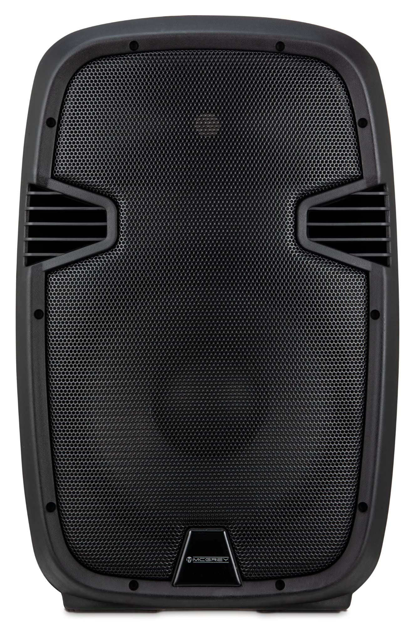 McGrey P212 MP Passiv-Lautsprecher - Belastbarkeit: 120 W RMS / 600 W Peak - Widerstand: 8 Ohm - 2-Wege-System mit 12" Woofer und 1" Hochtöner - Schalldruckpegel (SPL): max. 96 dB - Schwarz