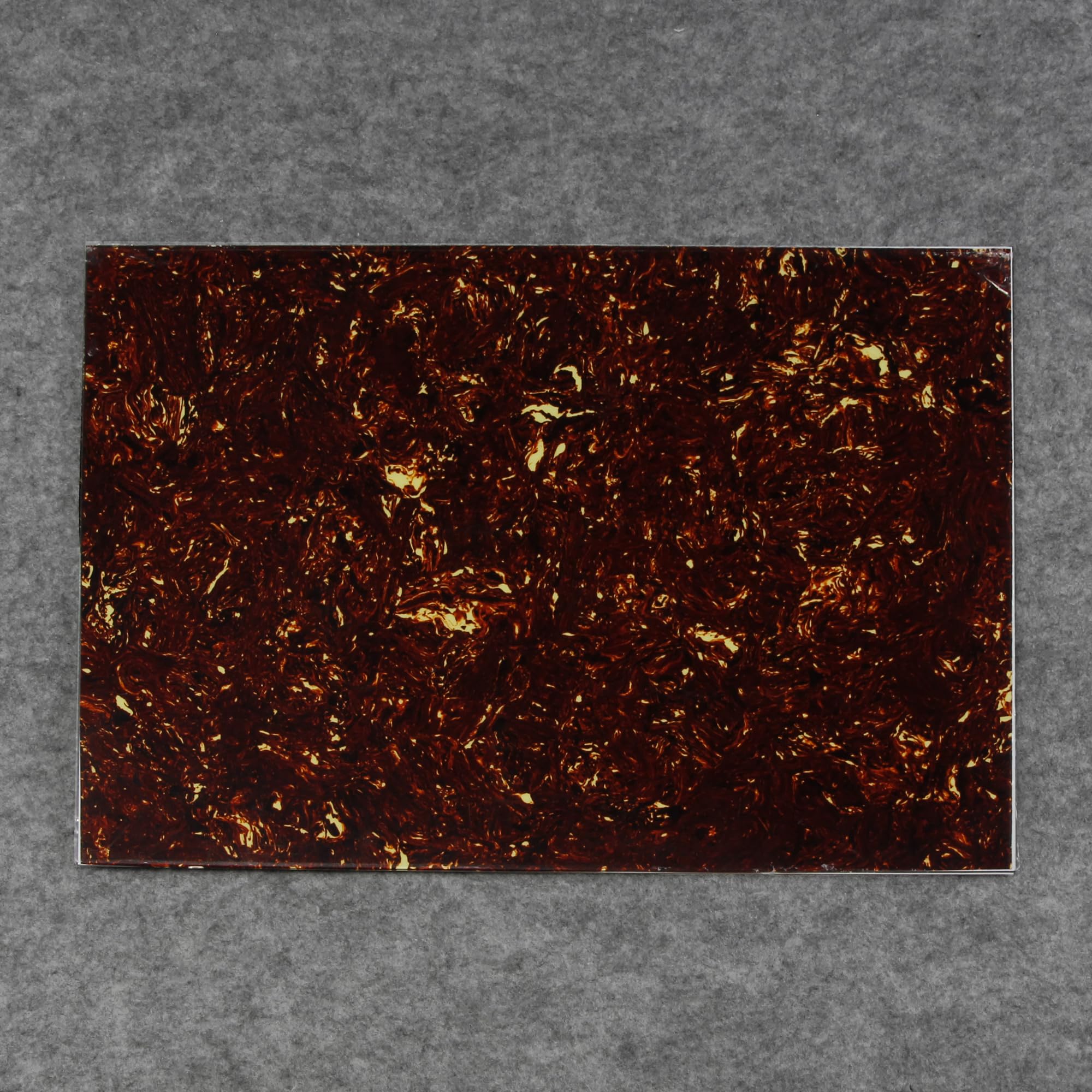 FLEOR 430 * 290 Blank Chitarra Elettrica Basso Battipenna Materiale Scratch Plate Sheet,4Ply Brown Tortoise Shell